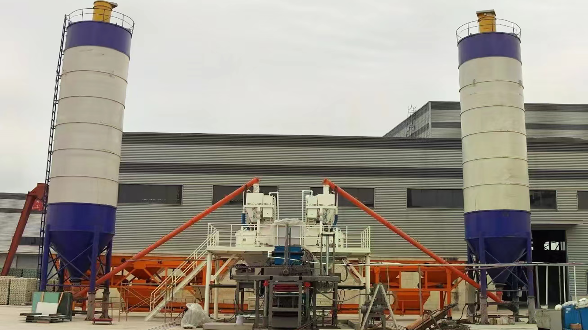 UHPC干粉混合輸送系統